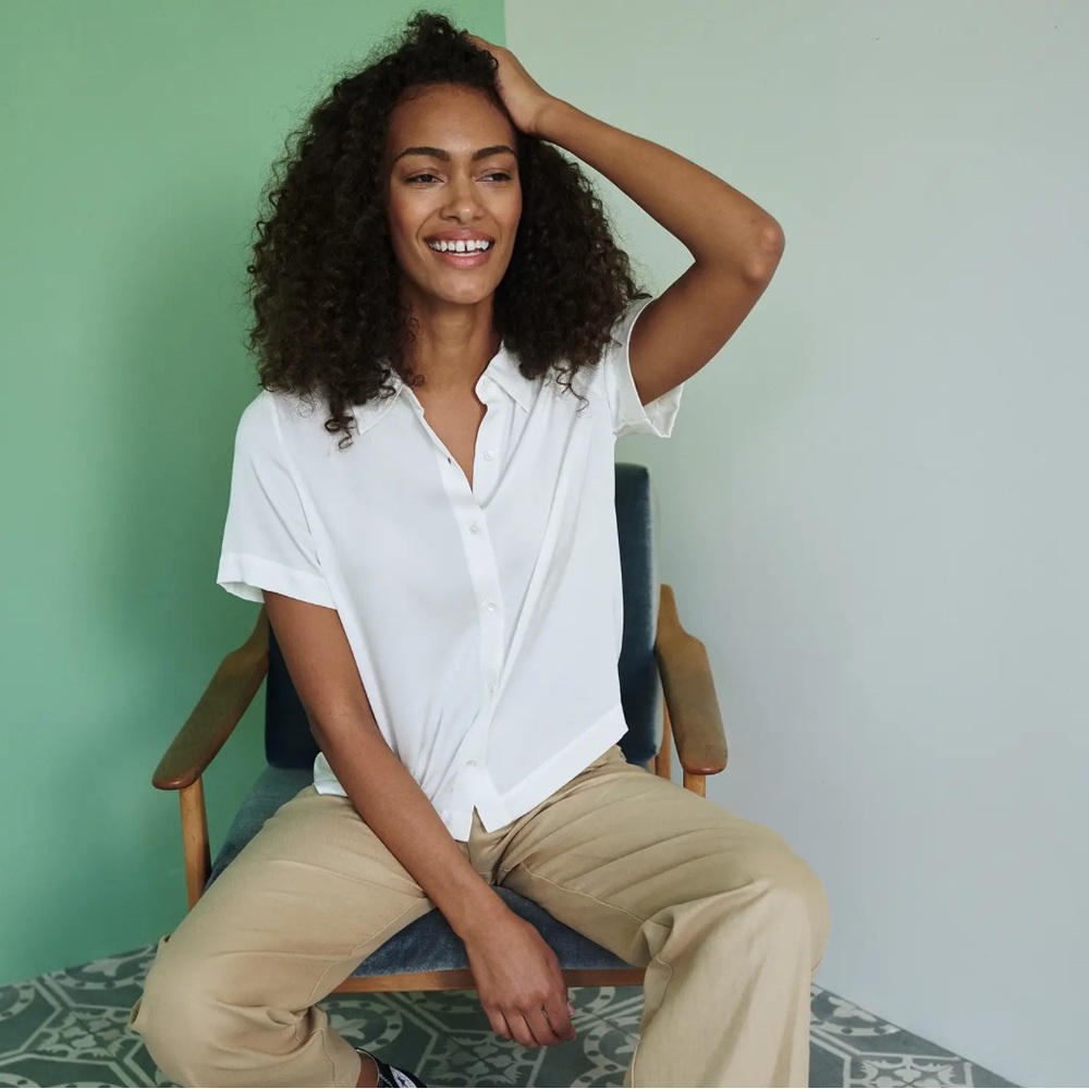 Uniqlo Short Sleeve Button Shirt